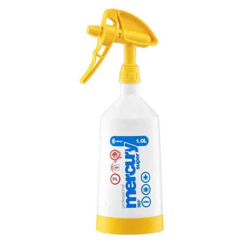 Pulverizador Rociador 360pro 1L AMARILLO KAWAZAR MERCURY