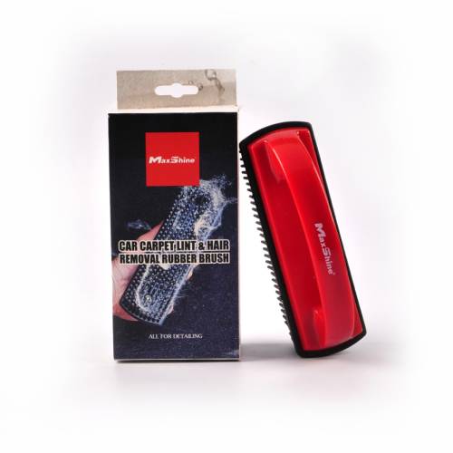 Cepillo de Goma para Eliminar Pelos y Pelusa (Car Carpet Lint and Hair Removal Rubber Brush) MaxShine