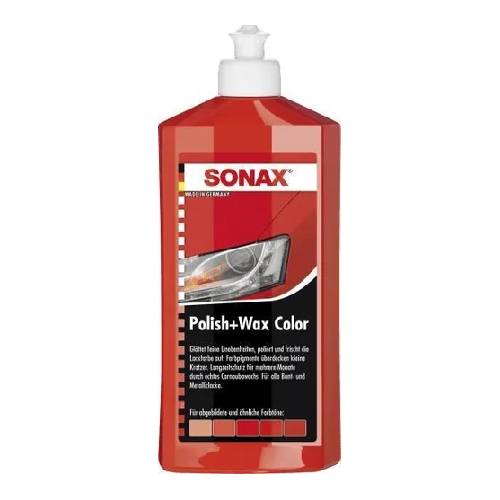Cera Pulidora COLOR ROJA 500ml SONAX 296 400