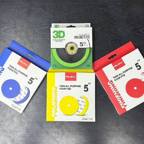 Kit 5" Pad MAXSHINE  + Backing Plate 5/16 K-75 3D