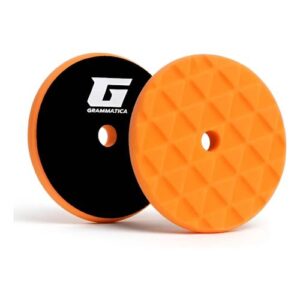 Pad 5" Poliespuma Diamante Corte Intermedio G Naranja