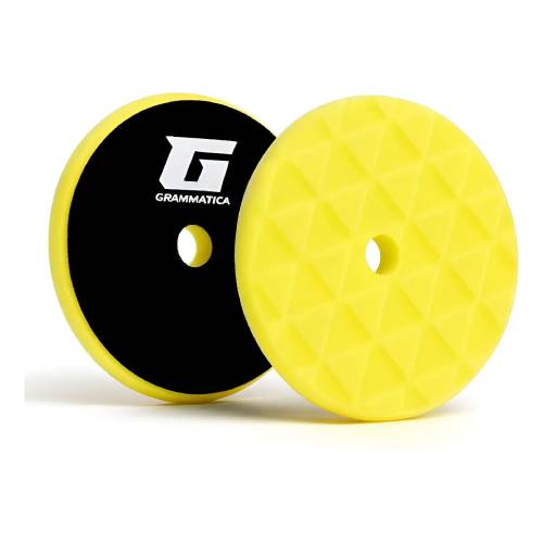 Pad 5" Poliespuma Diamante Corte Alto G Amarillo