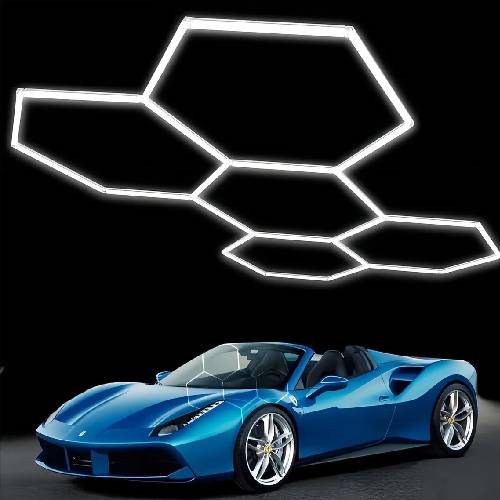 Luz Led Hexagonal X5 220v 2370X1650CM