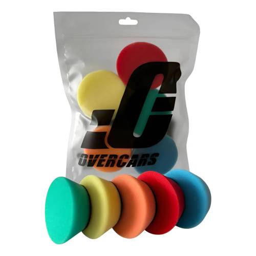 Pad 2" kit x5 espuma OVERCARS