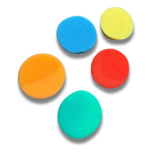 Pad 2" kit x5 espuma OVERCARS - Imagen 3