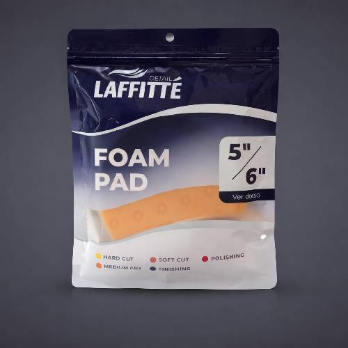 Pad 5" CCS Rotorbital NARANJA CORTE MEDIO LAFFITTE