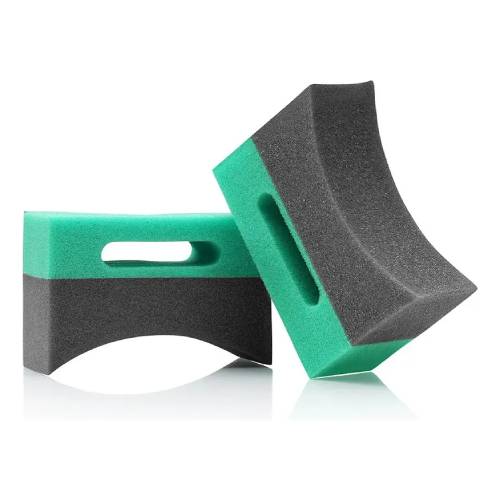 Aplicador Curvo Neumaticos con Ranura VERDE