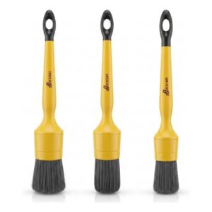 Kit 3 Pinceles Detallado Premium Black 24 30 35 OVERCARS