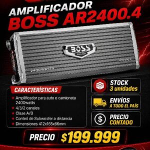 POTENCIA BOSS AR2000.4