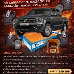 KIT CIERRE CT X4 AMAROK TRAGIAL ESPECIFICO TW4AMN