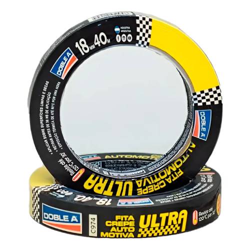 Cinta De Enmascarar Ultra Automotor 18mmx40mts DOBLE A