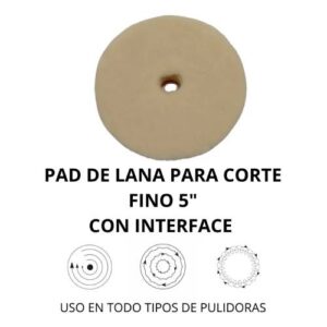 Pad 5" Cordero Corte Fino P013 PROTOOLS
