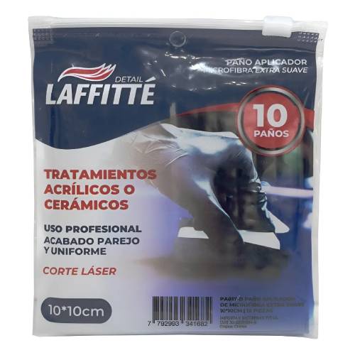 Pack x10 Microfibras Aplicadoras Ceramico PA017-D LAFFITTE