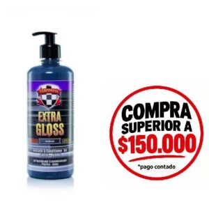 Extra Gloss Gel Acondicionador para Plásticos exteriores y Neumaticos 500ml TERNNOVA