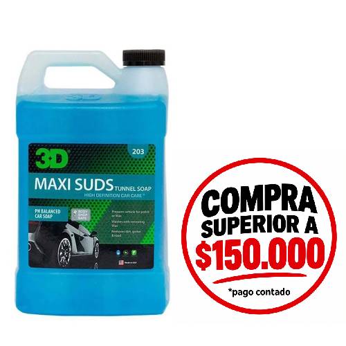 Maxi Suds Shampoo con PH Neutro 1G 203TG01 3D