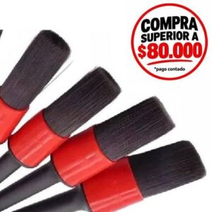 Brochas X4 NEGROS SINTETICO MLE