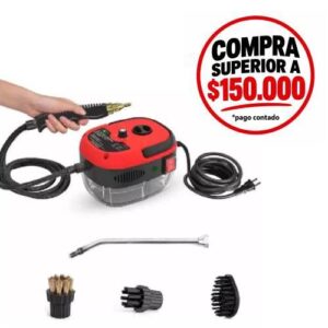 LIMPIADOR A VAPOR 220V 2500W 6 VELOCIDADES MLE