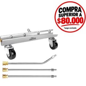 Lava Chasis Aluminio 360° Profesional Hidrolavadora Laffitte LF05-D