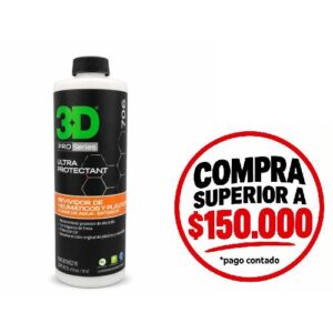 Ultra Protectant Embellecedor de Gomas, Plásticos y Vinilos 500ML 706OZ16 3D