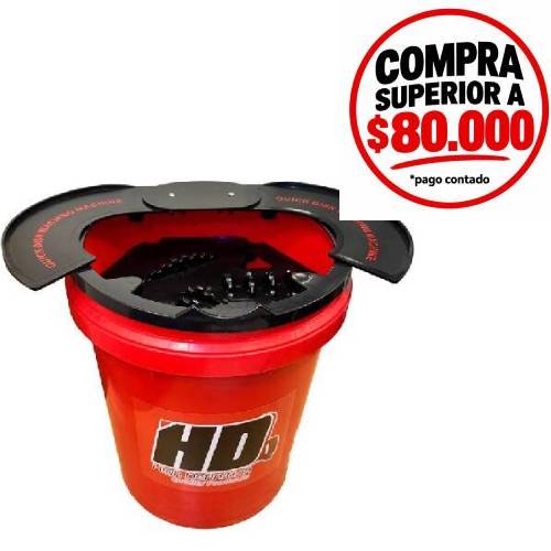 Balde con Sistema Limpiapads HDQ C-30 3D