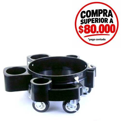 Carro Dolly Porta Balde Hasta 20LTS LF23-D LAFFITTE